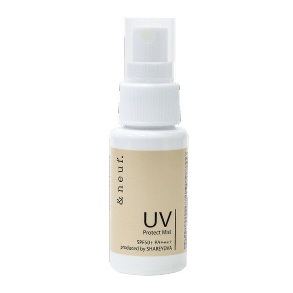 【最大3%OFF】 シャレドワ SHAREYDVA &neuf. アンドヌフ UVミスト 50ml ハーブの香り ボディケア ハンドケア スキンケア うるおい 優しい香り スプレー 保湿 UV対策 紫外線 ネイルサロン プレゼント ギフト 手軽 日焼け 爽快感 日本製 国産 美容グッズ 新品 送料無料