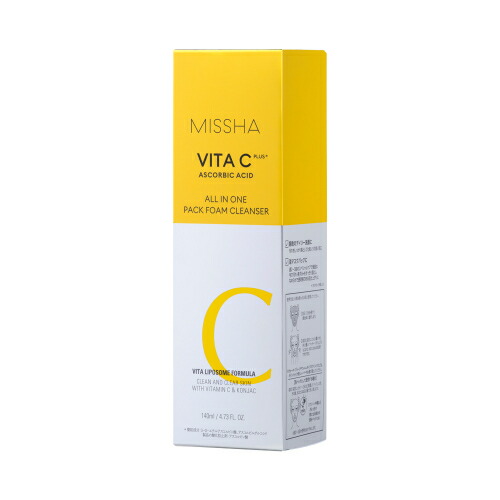 ミシャ　ビタシープラス　泡マスク洗顔　140mL※取り寄せ商品　返品不可