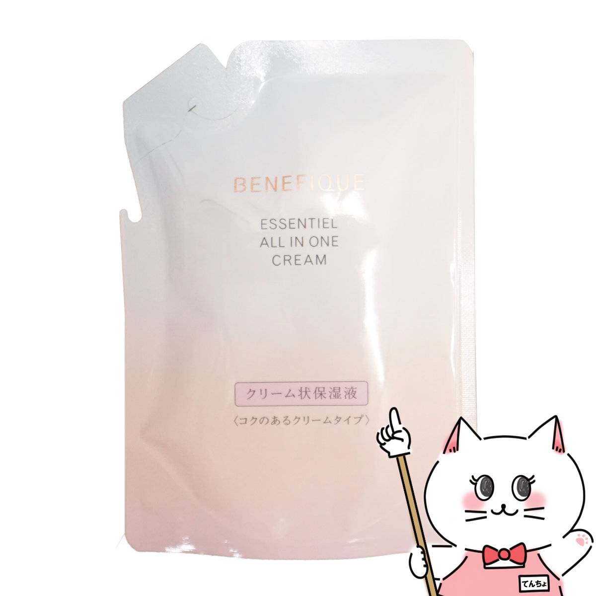 資生堂 ベネフィーク エッセンシャル オールインワンクリーム(レフィル) 80g【メール便送料無料】(6054194)