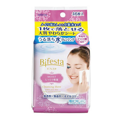 ビフェスタ ミセラークレンジングシート モイスト 46枚入 マンダム【PT】