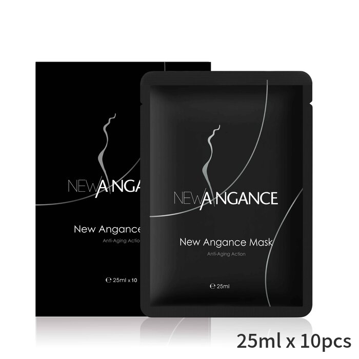 NewAnganceParis マスク・パック New Angance Paris シートマスク フェイスパック Mask - Anti Aging Action 25ml x 10pcs レディース スキンケア 女性用 基礎化粧品 フェイス 母の日 プレゼント ギフト 2024 人気 ブランド コスメ