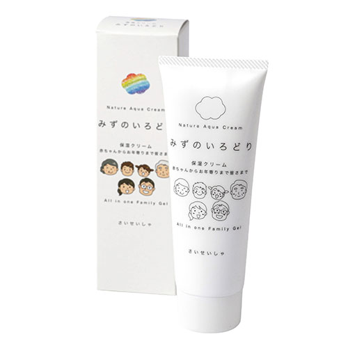 彩生舎 【3セット】 ナチュールアクアクリーム 水の彩 保湿クリーム 120g(SSS00065X3) 取り寄せ商品