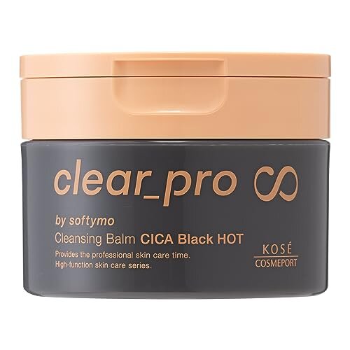 ソフティモ KOSE クリアプロ クレンジングバーム CICA 毛穴の黒ずみズミ 角栓ケア ブラックホット 90g 黒ずみ