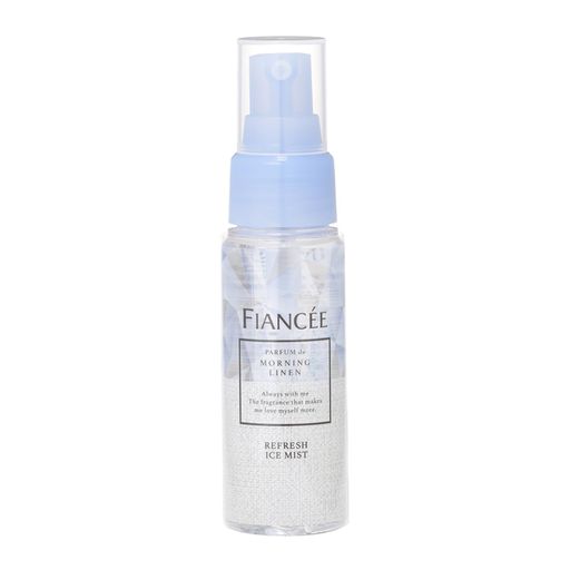 フィアンセリフレッシュアイスミストモーニングリネン50mLボディ・ヘッドを瞬間リフレッシュ!冷たさ長持ち!ほんのりミントなモーニングリネン香る冷感ミスト